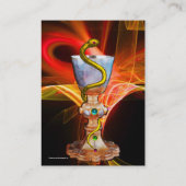 薬局薬局オレンジイエロー 名刺 (裏面)