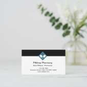 薬局薬局小売ビジネスカード 名刺 (スタンド正面)