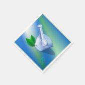 薬局記号 スタンダードカクテルナプキン (角)