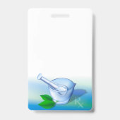 薬局記号 バッジ (Back)