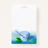 薬局記号 バッジ (裏面)