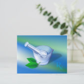 薬局記号 ポストカード (スタンド正面)