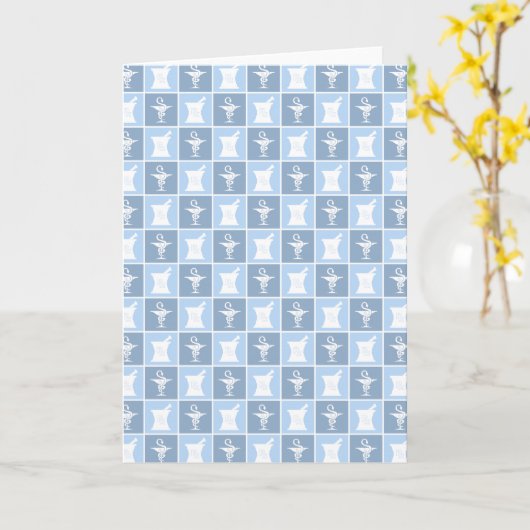 薬局記号 |薬剤師 |薬局の技術 カード (黄色い花)