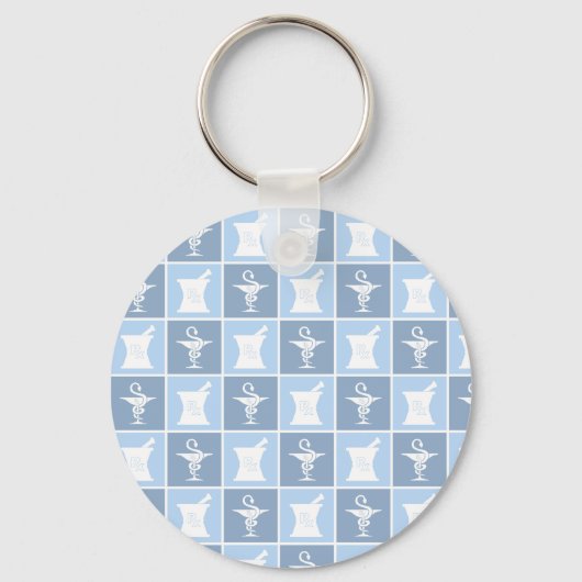 薬局記号 |薬剤師 |薬局の技術 キーホルダー (正面)