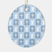 薬局記号 |薬剤師 |薬局の技術 セラミックオーナメント (左)