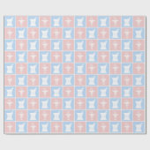 薬局記号 |薬剤師 |薬局の技術 ラッピングペーパー (フラット)