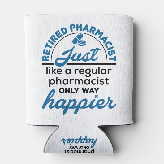 薬局退職した退職方法の幸福 缶クーラー (裏面)