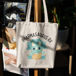 薬局、おもしろい薬剤師 トートバッグ
