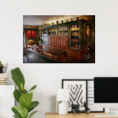 薬局 – すぐに外出する ポスター (ホームオフィス)