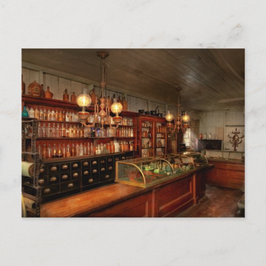 薬局 – ウィザーズ・ショップ ポストカード (正面)