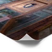 薬局 – カウンターのすぐ後 ポスター (角)