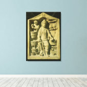 薬局 キャンバスプリント (インサイチュ (ウッドフロア))