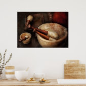 薬局 – グラインドに戻る ポスター (キッチン)