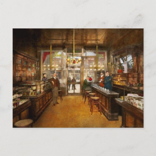 薬局 – コングドン薬局1910 ポストカード (正面)