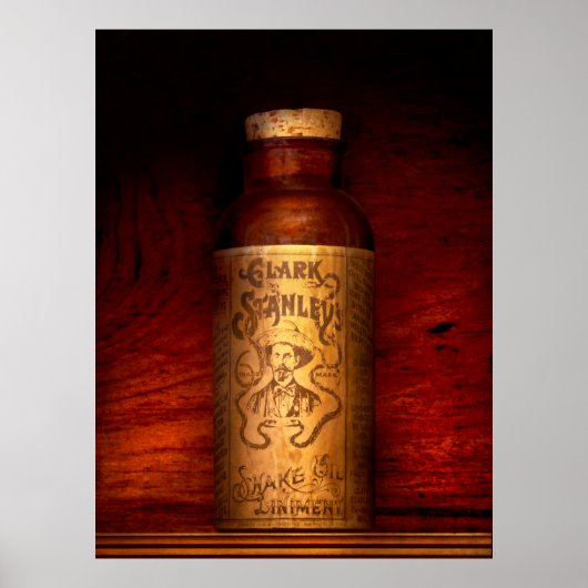 薬局 – ザオリジナルスネーク油 ポスター (正面)