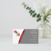 薬局 |ドラッグストア 名刺 (スタンド正面)