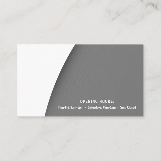 薬局 |ドラッグストア 名刺 (裏面)