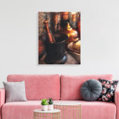 薬局 – ペスル – 薬局 キャンバスプリント (インサイチュ (リビング))