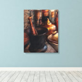 薬局 – ペスル – 薬局 キャンバスプリント (インサイチュ (ウッドフロア))