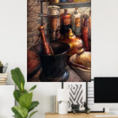 薬局 – ペスル – 薬局 ポスター (ホームオフィス)