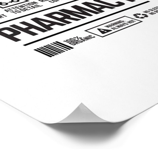 薬局 ポスター (角)