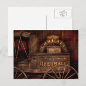 薬局 - リウマチ特効薬の移動販売車 ポストカード (正面/裏面)