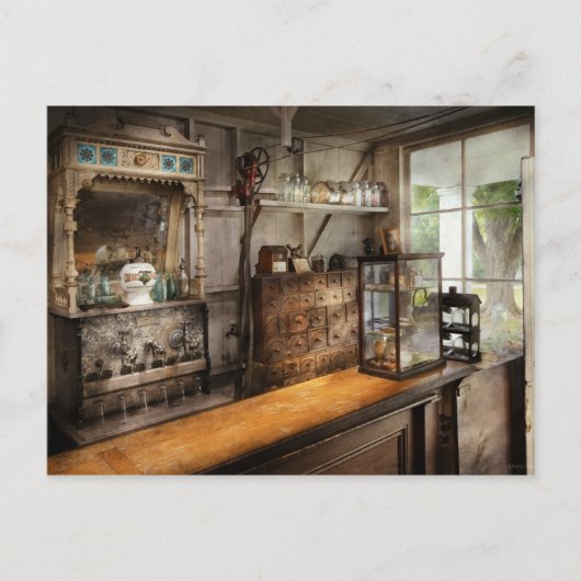 薬局 – 健康トニクス ポストカード (正面)