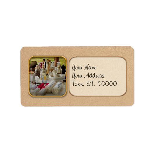 薬局 – 内戦フィールドキット ラベル (正面)