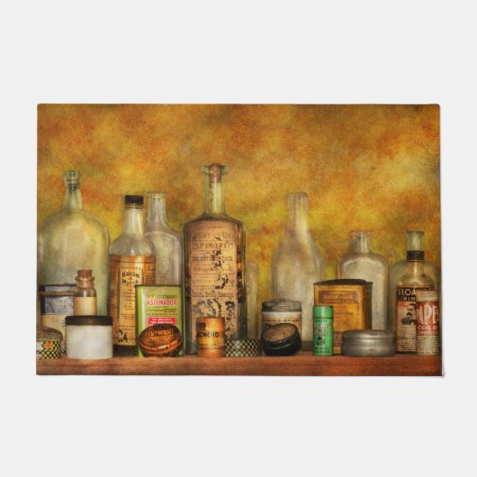 薬局 – 利尿薬と血糖 ドアマット (正面)