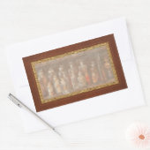 薬局 – 化学セット 長方形シール (封筒)