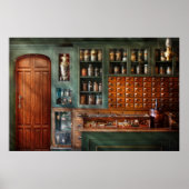 薬局 – 医学 – 薬効 ポスター (正面)