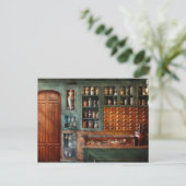 薬局 – 医学 – 薬効 ポストカード (スタンド正面)