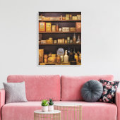 薬局 – 急いで、奇跡の治療法が必要 キャンバスプリント (インサイチュ (リビング))