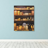 薬局 – 急いで、奇跡の治療法が必要 キャンバスプリント (インサイチュ (ウッドフロア))