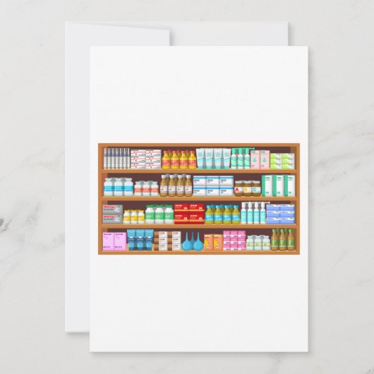 薬局 招待状 (正面)