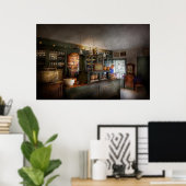 薬局 – 朝の準備 ポスター (ホームオフィス)