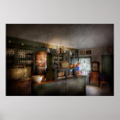 薬局 – 朝の準備 ポスター (正面)