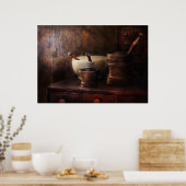 薬局 – 杵を選ぶ ポスター (キッチン)