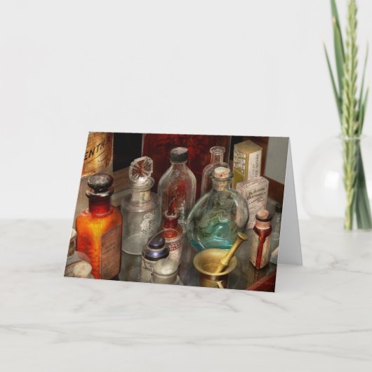 薬局 – 毒を選んでください カード (正面)