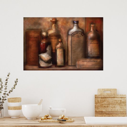 薬局 – 消化不良 ポスター (キッチン)