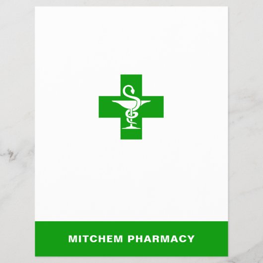 薬局、薬剤師 チラシ (裏面)