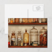 薬局 – 薬局の珍品 ポストカード (正面/裏面)