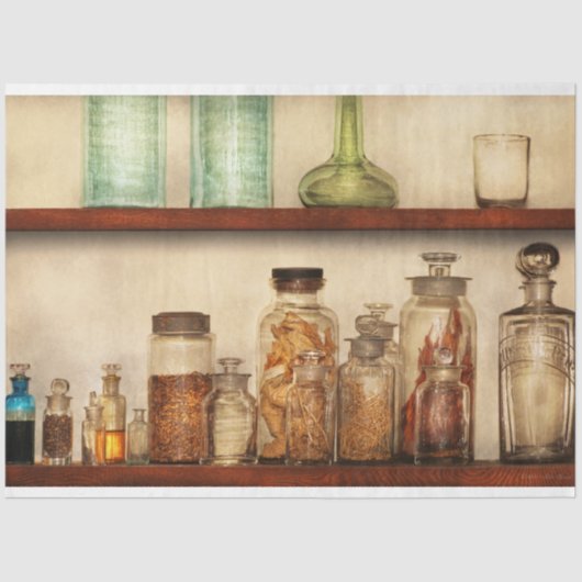 薬局 – 薬草 薄葉紙 (正面)