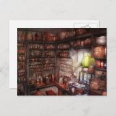 薬局 – 設備 – メルリンの勉強 ポストカード (正面/裏面)