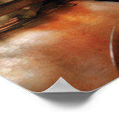 薬局 – 非常に多くの引き出しとボトル ポスター (角)