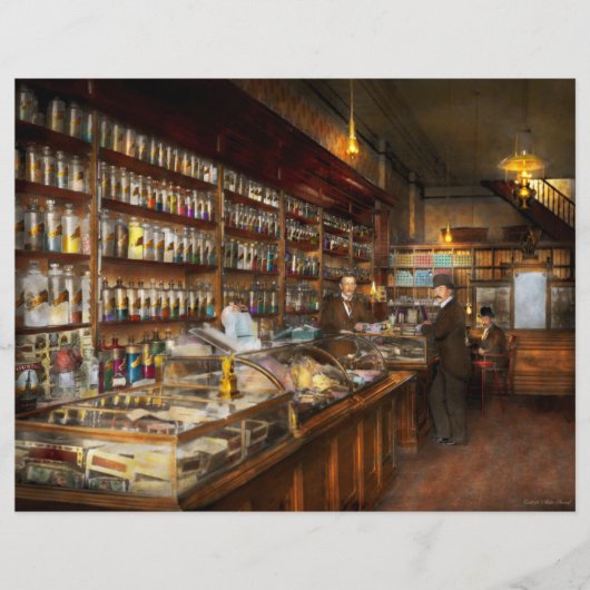 薬局 – 1913年の薬局の訪問 チラシ (正面)