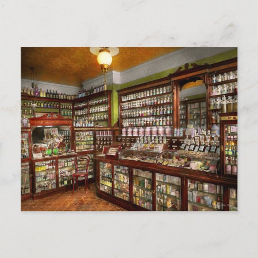 薬局 – Mr. Jones 1907の薬局 ポストカード (正面)