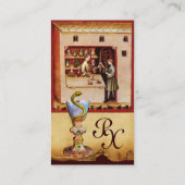 薬局HYGEIAモノグラム薬ボウル 名刺 (裏面)