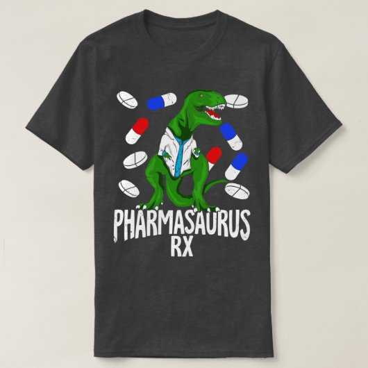 薬局Rx薬局テック薬剤師ギフト Tシャツ (デザイン正面)