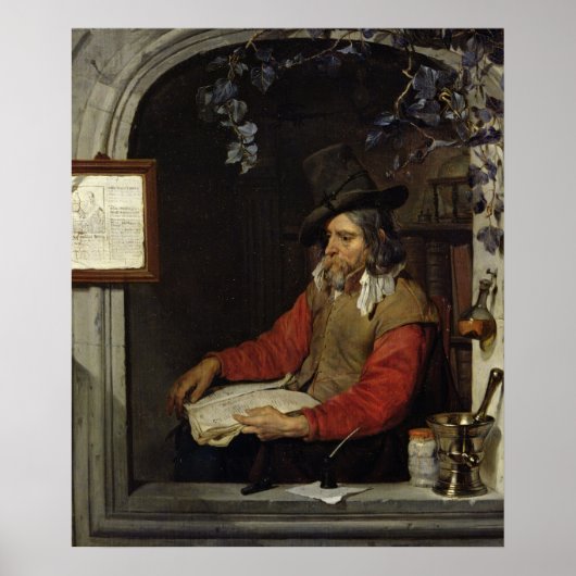 薬屋または化学者 ポスター (正面)